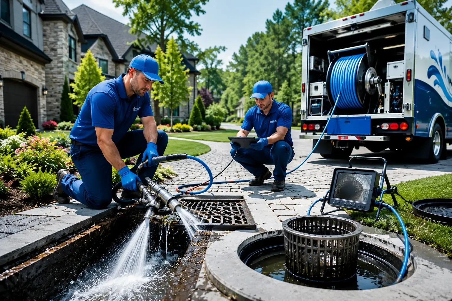 Local outdoor drain cleaning professionals in Larimore, ND